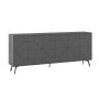 HANAH HOME Komoda Dune Anthracite - slika 5