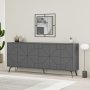 HANAH HOME Komoda Dune Anthracite - slika 1