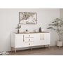 HANAH HOME Komoda Mitra White - slika 3
