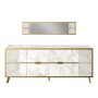 HANAH HOME Komoda Frida White - slika 3