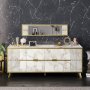 HANAH HOME Komoda Frida White - slika 1