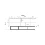 HANAH HOME Komoda Quantum Medula 200 - slika 5