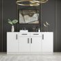 HANAH HOME Komoda Kale White - slika 2