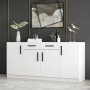 HANAH HOME Komoda Kale White - slika 3