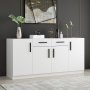 HANAH HOME Komoda Kale White - slika 1