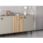 HANAH HOME Komoda Mila Sandstone Dore - slika 4