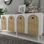 HANAH HOME Komoda Breda White Sapphire Oak - slika 2