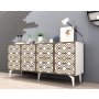HANAH HOME Komoda Rose White - slika 3