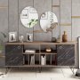 HANAH HOME Komoda Lorenz Ayna - slika 2