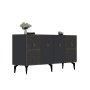 HANAH HOME Komoda Vesta Anthracite - slika 4