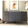 HANAH HOME Komoda Vesta Anthracite - slika 1
