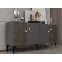 HANAH HOME Komoda Midia Anthracite - slika 2