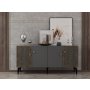 HANAH HOME Komoda Midia Anthracite - slika 1