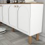 HANAH HOME Komoda Bohem 848 White - slika 4