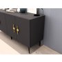 HANAH HOME Komoda Zenit Anthracite - slika 3
