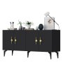 HANAH HOME Komoda Zenit Anthracite - slika 5