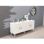 HANAH HOME Komoda Zenit White - slika 4