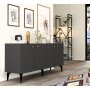 HANAH HOME Komoda Ruya Anthracite - slika 3