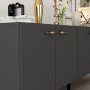 HANAH HOME Komoda Ruya Anthracite - slika 4