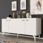 HANAH HOME Komoda Ruya White - slika 2