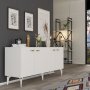 HANAH HOME Komoda Ruya White - slika 3