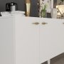 HANAH HOME Komoda Ruya White - slika 4