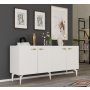 HANAH HOME Komoda Ruya White - slika 5