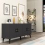 HANAH HOME Komoda Plus Anthracite - slika 3
