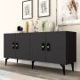 HANAH HOME Komoda Plus Anthracite - slika 4