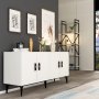 HANAH HOME Komoda Plus White - slika 3