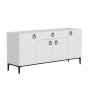 HANAH HOME Komoda Moon White - slika 5