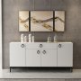 HANAH HOME Komoda Moon White - slika 1