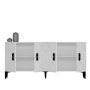 HANAH HOME Komoda Cross KB150 White - slika 4