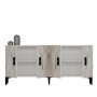 HANAH HOME Komoda Cross KB150 White Ephesus Marble - slika 4
