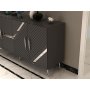 HANAH HOME Komoda Fuga KB150 Anthracite Silver - slika 3