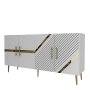 HANAH HOME Komoda Fuga KB150 White Gold - slika 5