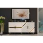 HANAH HOME Komoda Fuga KB150 White Gold - slika 1