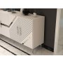 HANAH HOME Komoda Fuga KB150 White Silver - slika 3