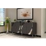 HANAH HOME Komoda Hook KB150 Anthracite Silver - slika 2