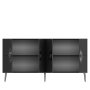 HANAH HOME Komoda Nida KB150 Anthracite Silver - slika 5