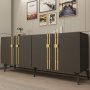HANAH HOME Komoda Bahar KB150 Anthracite - slika 2