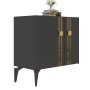 HANAH HOME Komoda Bahar KB150 Anthracite - slika 5
