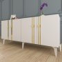 HANAH HOME Komoda Bahar KB150 White - slika 2