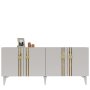 HANAH HOME Komoda Bahar KB150 White - slika 3