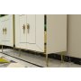 HANAH HOME Komoda Arno KB150 White Gold - slika 3