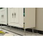 HANAH HOME Komoda Arno KB150 White Silver - slika 3