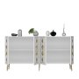 HANAH HOME Komoda Dome KB150 White Gold - slika 5