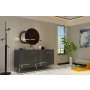 HANAH HOME Komoda Line KB150 Anthracite Silver - slika 2