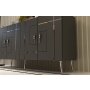 HANAH HOME Komoda Line KB150 Anthracite Silver - slika 3