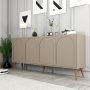 HANAH HOME Komoda Lyon 81 Atlas Walnut - slika 3